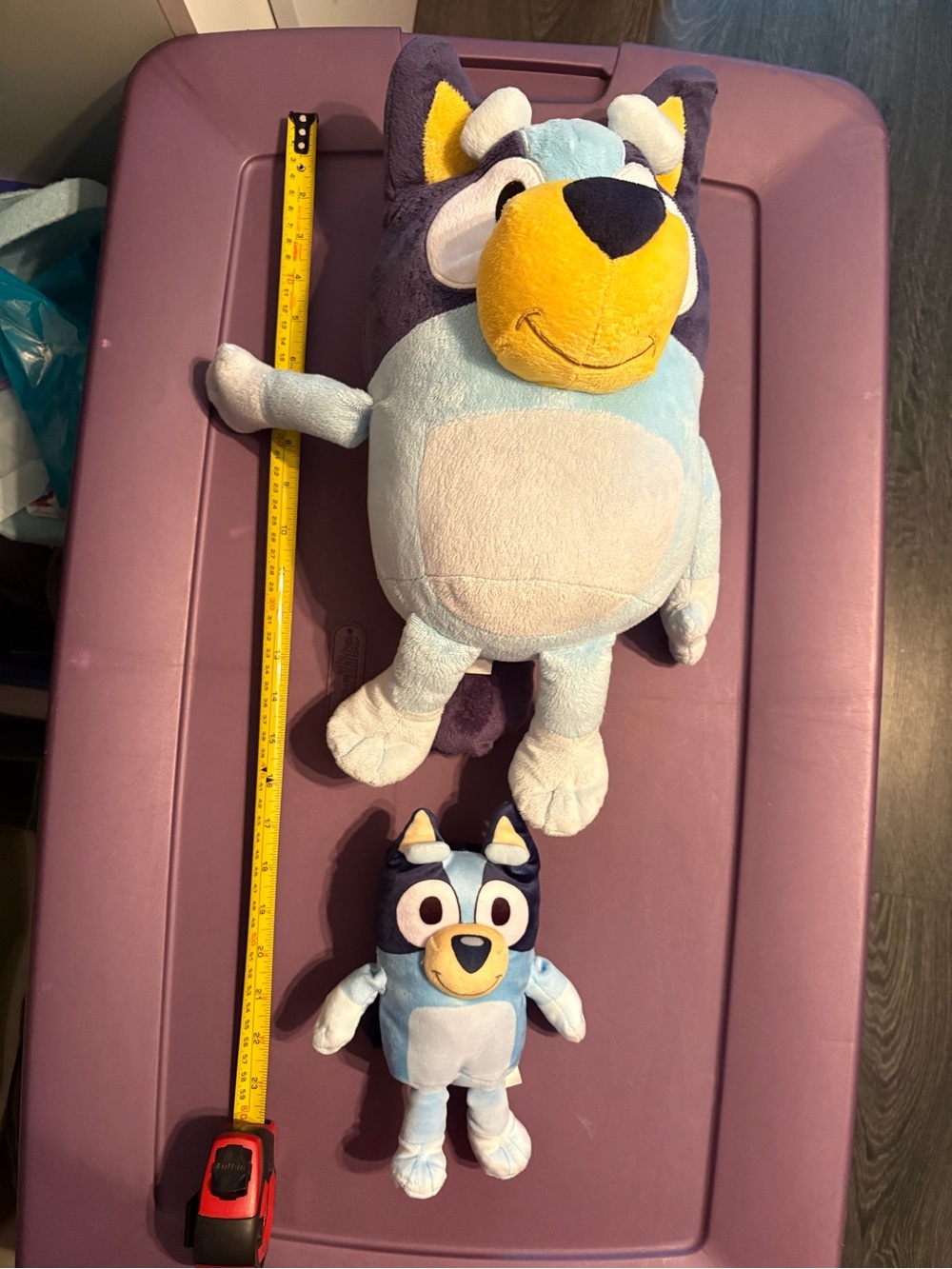 2 Bluey Plush Toys